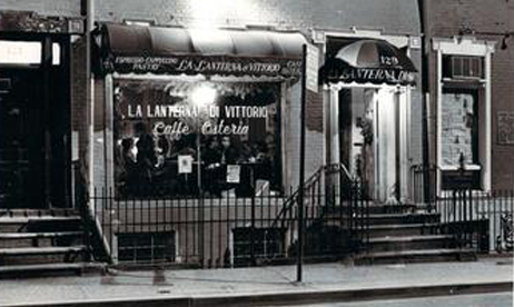 Black and White Image of the Restaurant