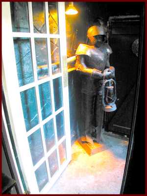 Suit of Armour by a Door